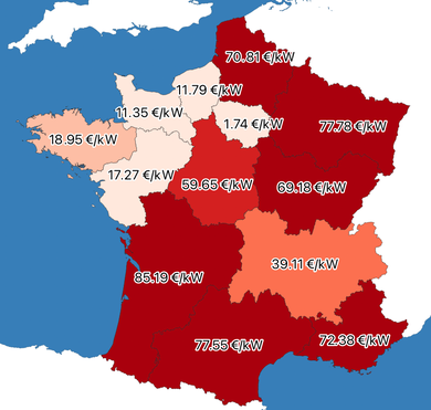 Montant des quotes parts régionales des S3REnR - aout 23